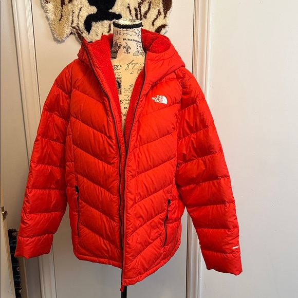 The North Face Jackets & Blazers - The North Face Fiery Red Quilted Jacket